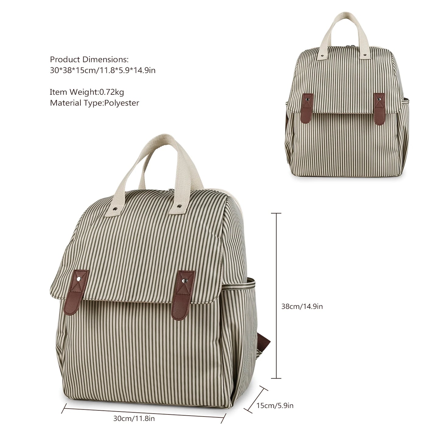 Funkcjonalny plecak organizer dla mam