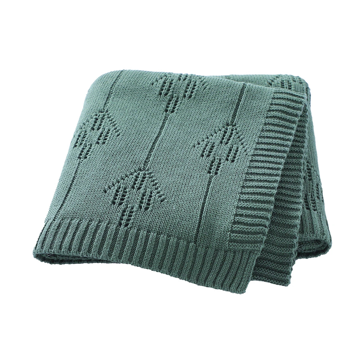 Ażurowy kocyk bawełniany 70x90 cm