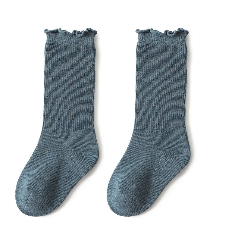 bawełniane skarpetki z falbanką