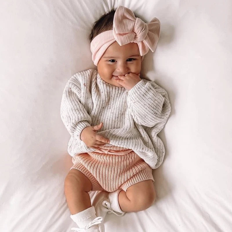 Sweterek niemowlęcy basic