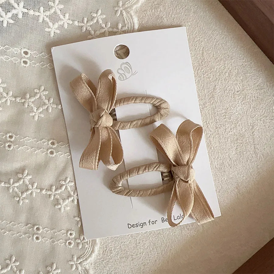 Spinki do włosów kokardki