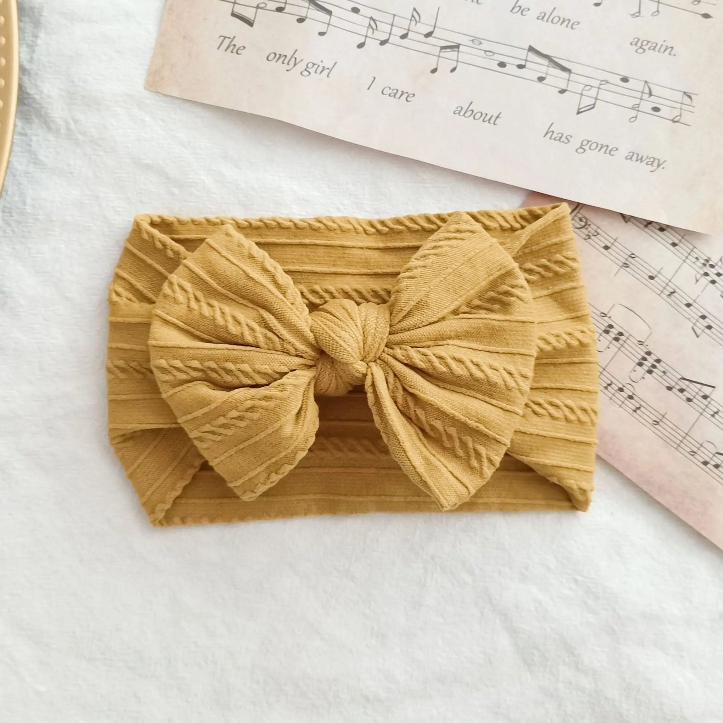 Elastyczna opaska na głowę dla niemowląt