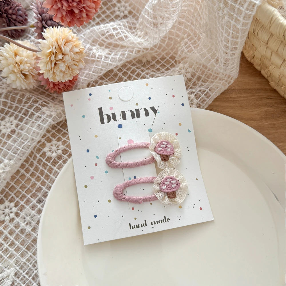 Kolorowe spinki dla dziewczynek