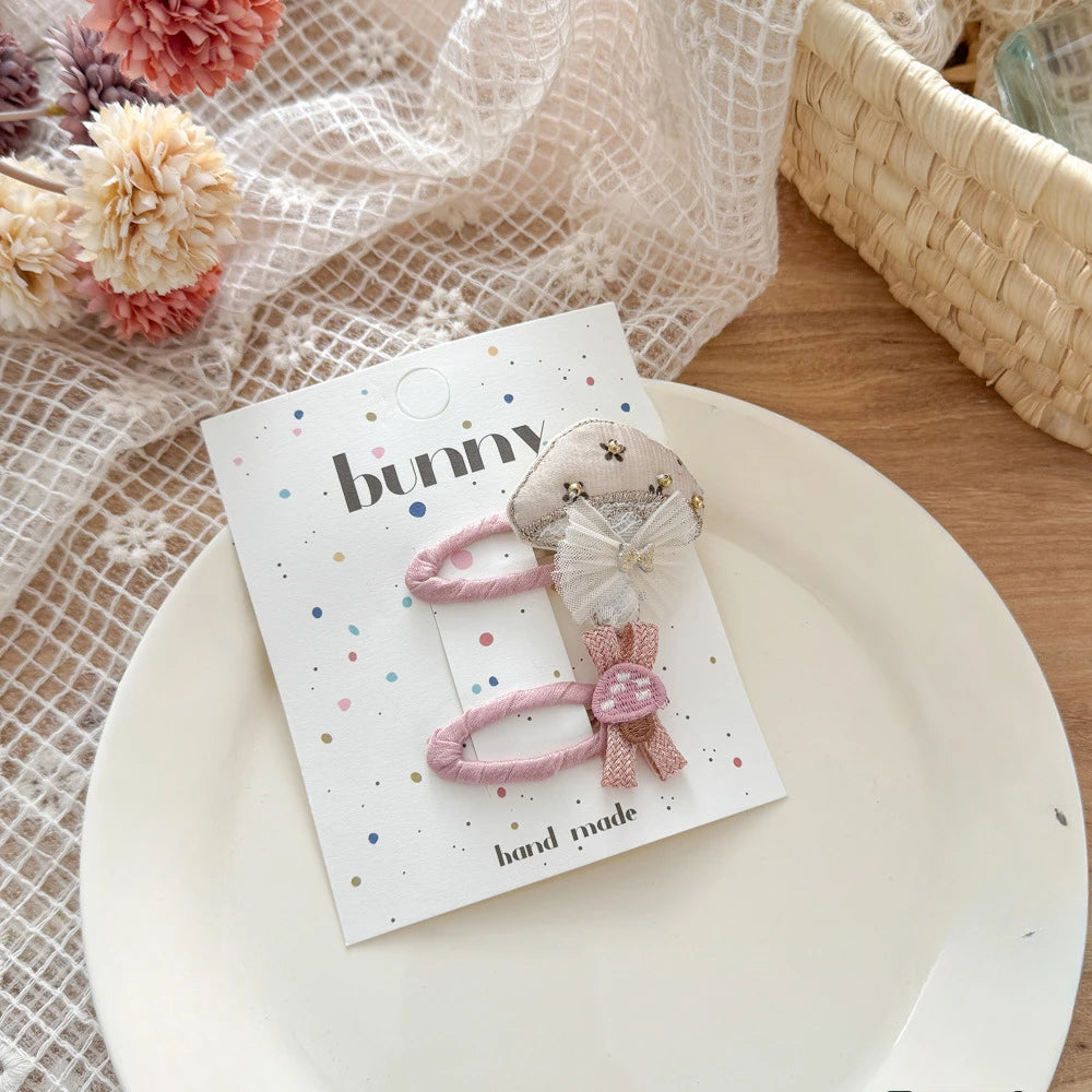 Kolorowe spinki dla dziewczynek