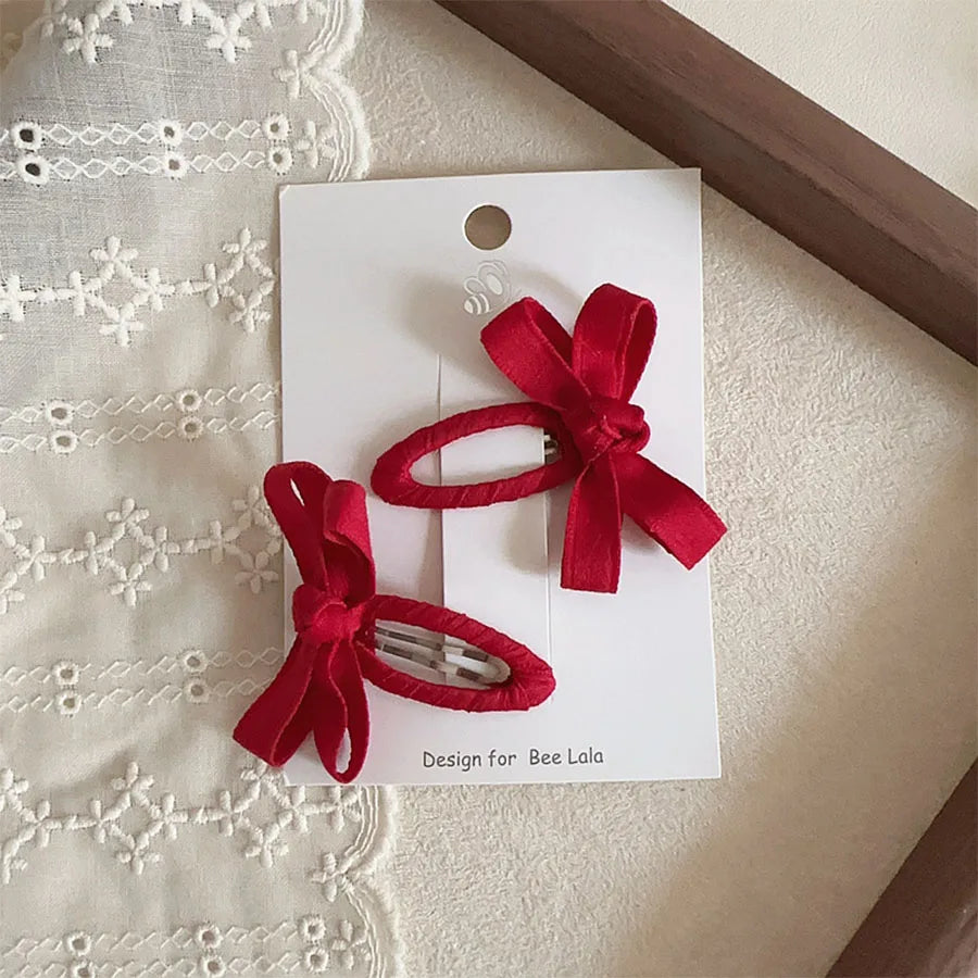 Spinki do włosów kokardki